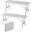 Lavish Home Indoor & Outdoor Portable Folding Table Set of 2 by LavishHomeCollection