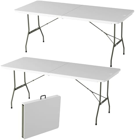 Lavish Home Indoor & Outdoor Portable Folding Table Set of 2 by LavishHomeCollection
