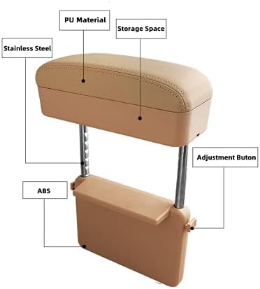 Car Console Armrest Box Arm Rest Height Adjustable Comfort Elbow Pad Universal - Image 5