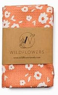 Wildflowers Microfiber Kitchen Towels | Waffle Fabric Tea Towel| Super Absorbent by FlourishPetProducts