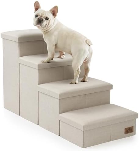 COZY KISS Dog Stairs with Storage by COZYKISS