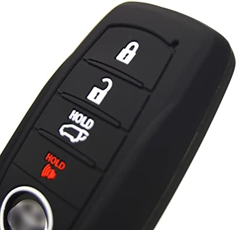 Silicone 4 Buttons Key Fob Cover Case - Image 6