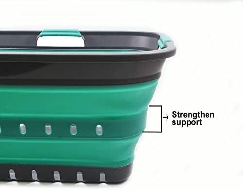 SAMMART 42L Collapsible Plastic Laundry Basket - Image 6