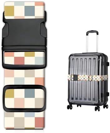 Luggage Straps for Suitcases, Heavy Duty Travel Belt by JYCardPKT