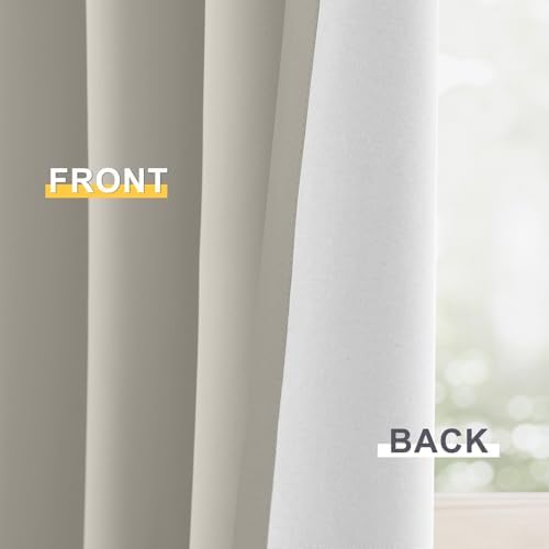 Yakamok Stone Blackout Curtains 84 Inches Long - Image 5