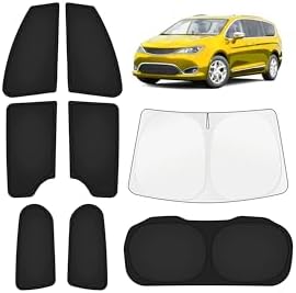 KUST Car Window Shades for Chrysler Pacifica 2017-2025 2026 Windshield Sun by KUST