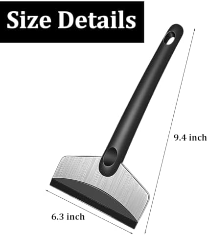 Zpana Ice Scraper for Car Windshield, Scratch Free Vehicle Windscreen LCE Snow - Image 2