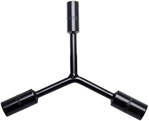 TUSK 3-Way Lug Nut Wrench ATV UTV 14mm by TUSKPowersports