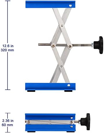 Labasics Lab Jack, 8x8 inch Anodized Aluminum Laboratory Support Jack Lift - Image 3