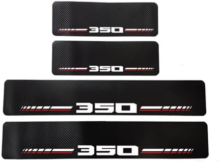 Car Door Sill Protectors for Ford F-350 F350 Super Duty（White，Fit for F350） - Image 5