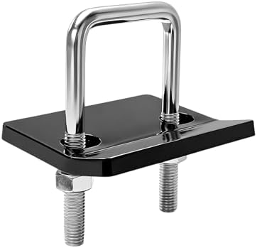Hitch Tightener, Heavy Duty Anti-Rattle Lock Down Clamp by Pxobiug