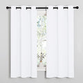 NICETOWN White Lightweight Curtains by NICETOWN