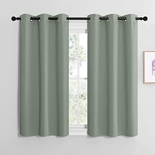 NICETOWN Sage Green Room Darkening Curtains by NICETOWN