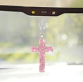 ZIMISI Bling Cross Car Hanging Ornament by Unknown