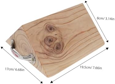 Wood Wheel Chock for Truck Vehicle Slippage Prevention - Image 5