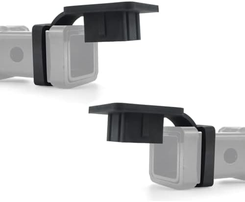 BougeRV 2 Inch Trailer Hitch Cover, Tow Tube Plug Insert Cap, 2 Packs by BougeRV