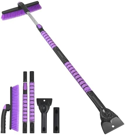 Gardzen 57" Extendable Snow Brush by Gardzen