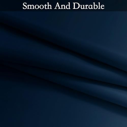 SimpleHome Ombre Blue to Grey White Curtains - Image 7
