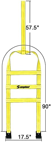 Tow Dolly Basket Straps with Flat Hook 2 Pack Fit 14"-19" Car Tire - Image 3