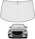 Proadsy Custom Fit 2014-2018 Mazda 3 Windshield Sun Shade, Blocks Heat by Proadsy