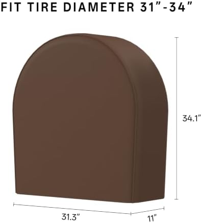 eletecpro RV Tire Covers, Fit 32-35 Inch Tire Diameters - Image 2