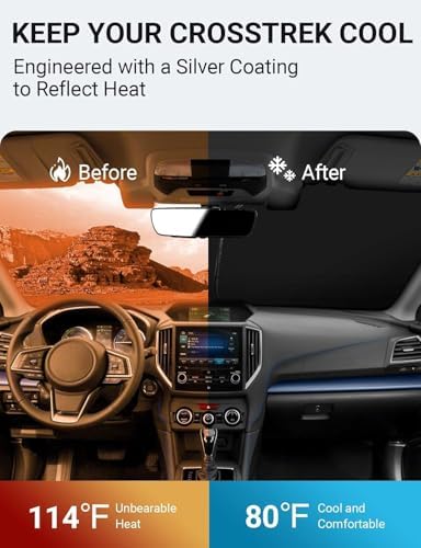 Proadsy Custom Fit Car Windshield Sun Shade - Image 2