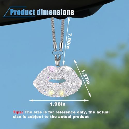 Bling Lip Diamond Car Hanging Accessories - Image 2