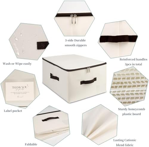 Folding Lidded Storage Bins - Image 4