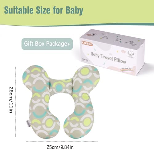 KAKIBLIN Baby Neck Pillow, Upgraded Baby Neck Pillows - Image 7