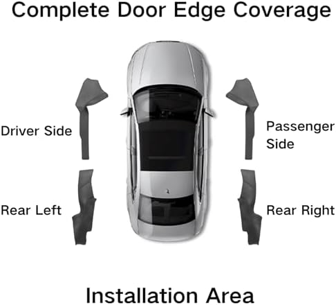 Door Entry Guard for Tesla Model Y Juniper 2026 2025 Front & Rear Door Sill - Image 3