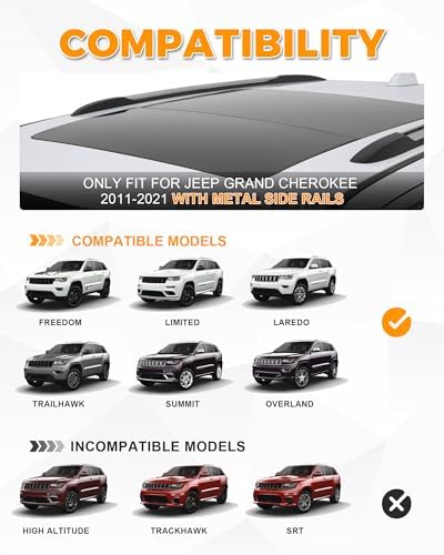 330 lb Roof Rack Cross Bars Fit - Image 2