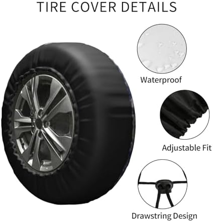 Funny Cat Spare Tire Cover Wheel Protectors - Image 4