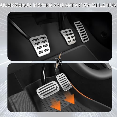 2PCS Non-Slip Pedal Covers for Automatic Transmission Vehicles - Image 6