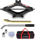 Car Jack Kit, 2 Ton Scissor Jack by ALIXUEQINPortableToolAssistant