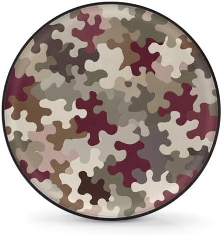 Camouflage Art Spare Tire Cover Dust-Proof Wheel Protector by Unknown