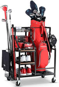 FHXZH Golf Bags Storage Garage Organizer by FHXZH