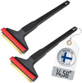 Ice Scraper Brass Blade 2 Pack Car Ice Scraper Long Handle 14, 5 inch Ice by L+%26+P+Car+Design