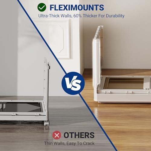 FLEXIMOUNTS 110 QT Stackable Plastic Storage Bins - Image 2