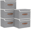 Yawinhe Storage Bins with Lids, 17.7x11.8x11.8in by Yawinhe