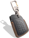 Leather Key Fob Cover, Compatible by Aoocar