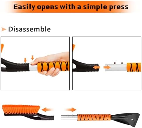 Snow Brush & Ice Scraper, 27 Inch, Ice Scrapers - Image 6
