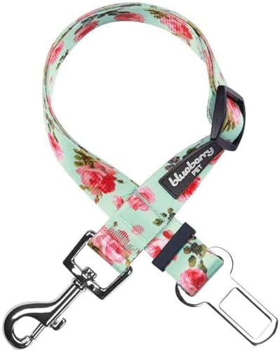Blueberry Pet 8 Patterns Spring Scent Inspired Floral Rose Print Turquoise by BlueberryPet
