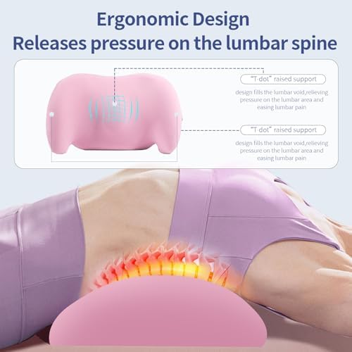Lumbar Support Pillow for Office Chair, Memory Foam Car Back Cushion - Image 5