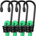 WORKPRO 24" Bungee Cords with Hooks, 4 Pack Heavy Duty Outdoor Bungee Strap by WORKPRO
