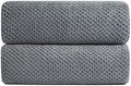 Smuge 2 Piece Hand Towels Set, 100% Microfiber by Smuge