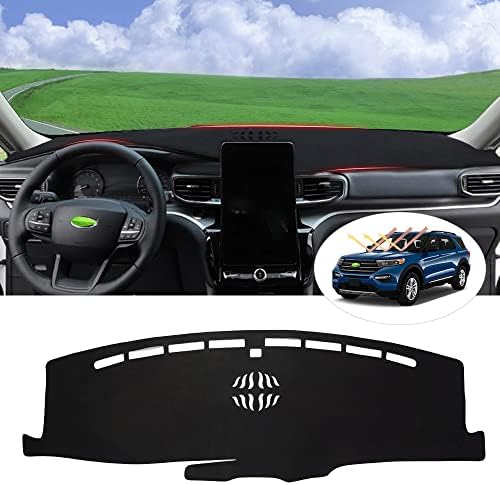 Autorder Dashboard Cover Mat for 2020-2024 2025 2026 Ford Explorer Accessories by Autorder