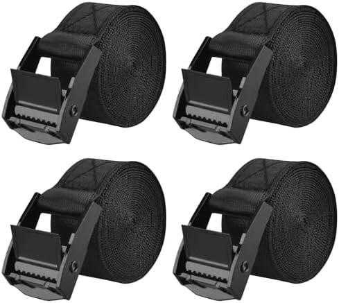 TRIWONDER Cinch Tie Down Strap Lashing Straps Heavy Duty Nylon Straps by TRIWONDER