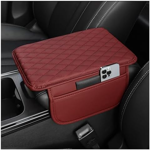 Stacool Upgraded Car Center Console Cover, Microfiber Leather Car Armrest Cover by Unknown
