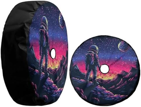 Delerain Astronaut Galaxy Spare Tire Cover - Image 3