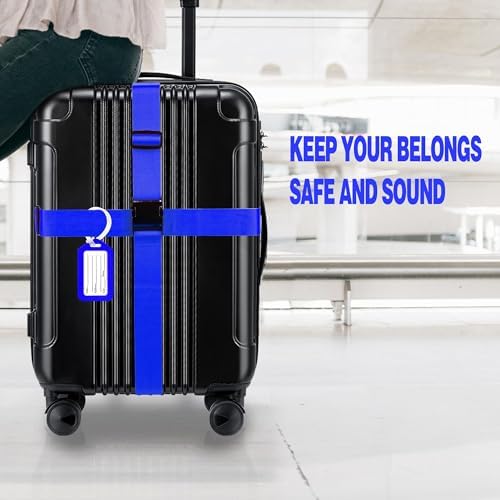 Gostwo 8 Pack Luggage Straps and Tags Set - Image 5